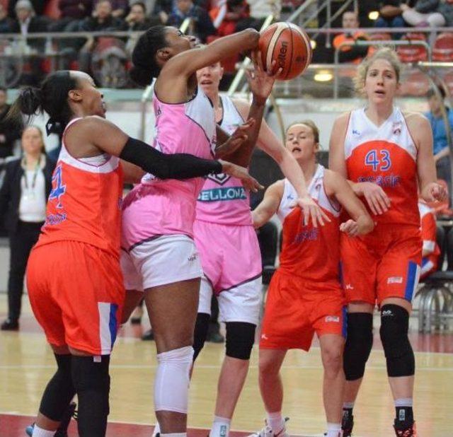 Bellona Agü Spor - Mersin Büyükşehir Belediye: 74 - 64 1