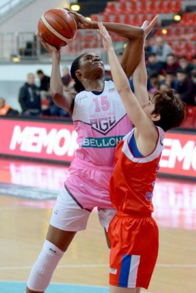 Bellona Agü Spor - Mersin Büyükşehir Belediye: 74 - 64 3