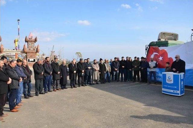 Tekirdağ’dan Halep’e Bir Tır Yardım Yola Çıktı