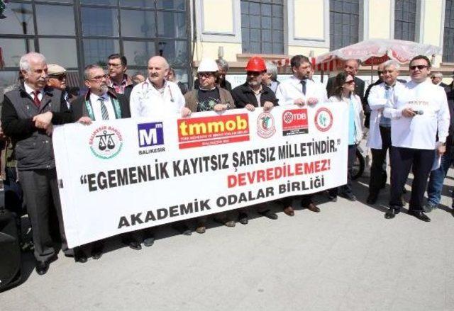 Akademik Odalar Birliği'nden 'hayır' Çağrısı