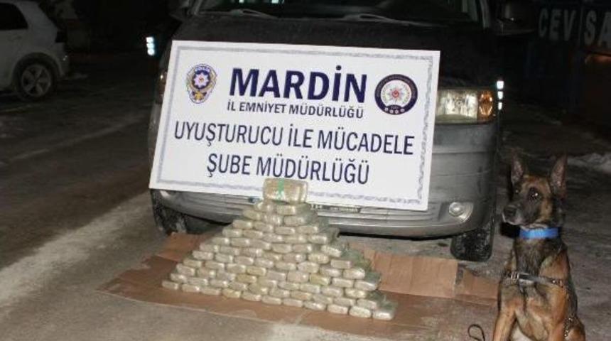 Mardin'de Uyuşturucu Operasyonu: 39 Kilo Eroin Ele Ge&ccedil;irildi