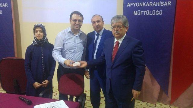 Afyonkarahisar İl Müftüsü Ve 20 İmam Organlarını Bağışladı