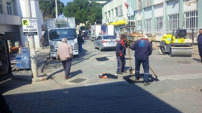 Alaşehir&rsquo;de Yollara Bahar Havası Geldi