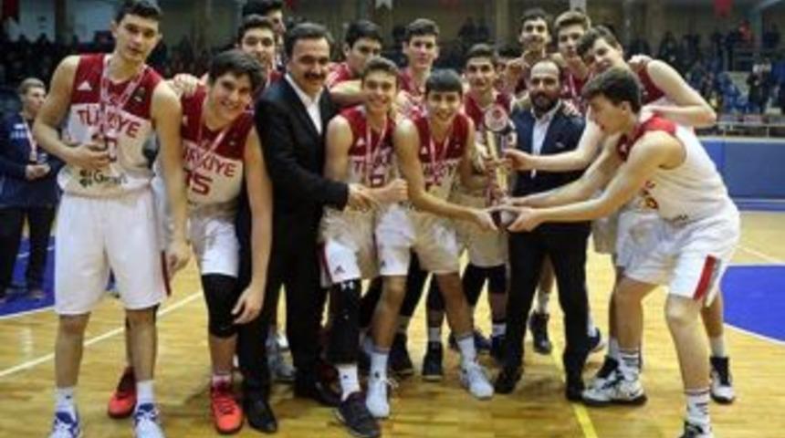 Tbf Uluslararası U16 Turnuvası&rsquo;nda T&uuml;rkiye Şampiyon