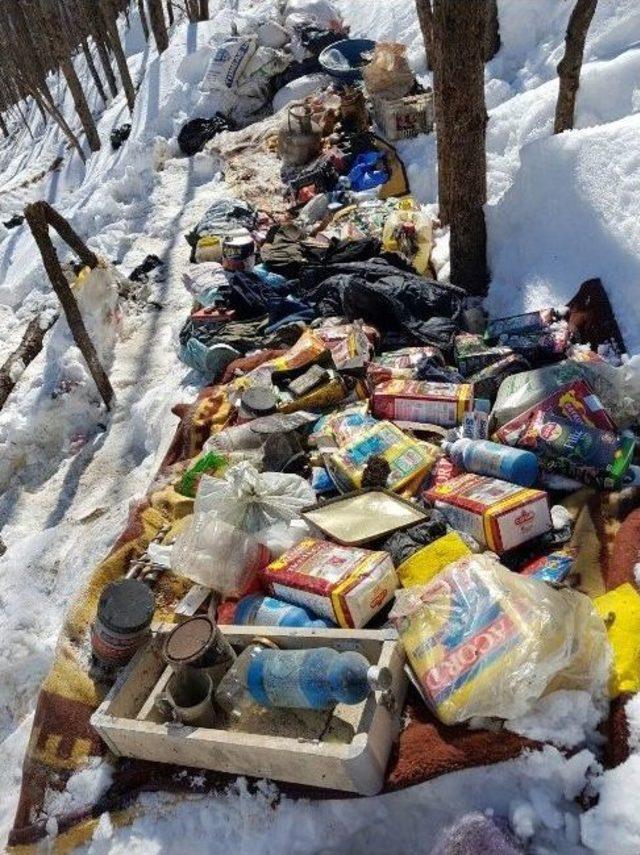 Tunceli’deki Operasyonda Çok Sayıda Malzeme Ele Geçirildi