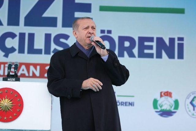 Cumhurbaşkanı Erdoğan: 