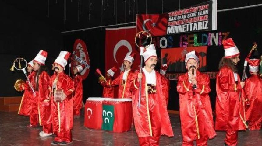 Sivas'ta Ilkokul Mehter Takımı Ilgi &Ccedil;ekti