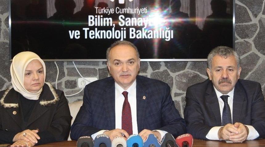 Bilim Sanayi Ve Teknoloji Bakanı Faruk &Ouml;zl&uuml;: