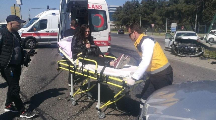 &Ccedil;orlu&rsquo;da Kaza: 2 Yaralı