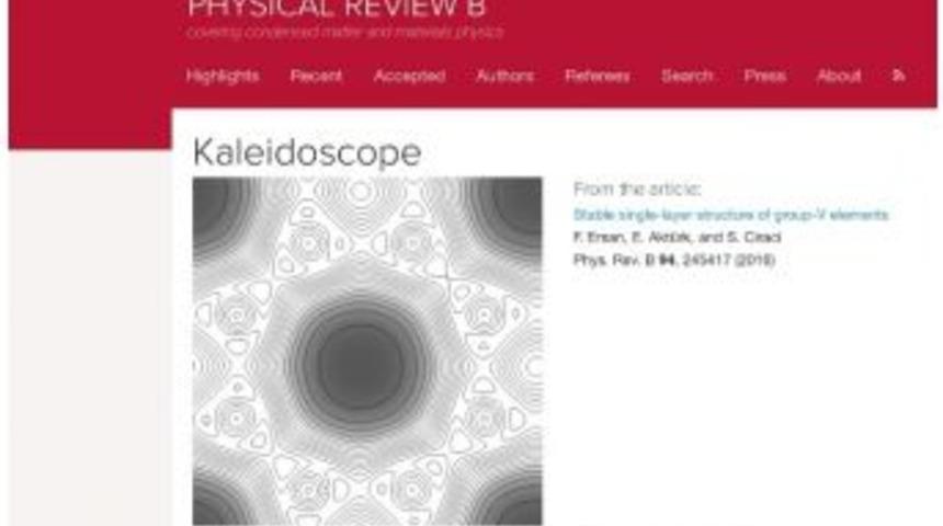 Ad&uuml; &Ouml;ğretim &Uuml;yelerinin Ortağı Olduğu Yayın Kaleidoscope Se&ccedil;ildi