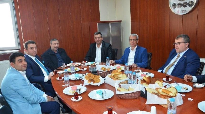 Başkan Bakıcı Taşıyıcılar Kooperatifinde Şof&ouml;rler İle Bir Araya Geldi