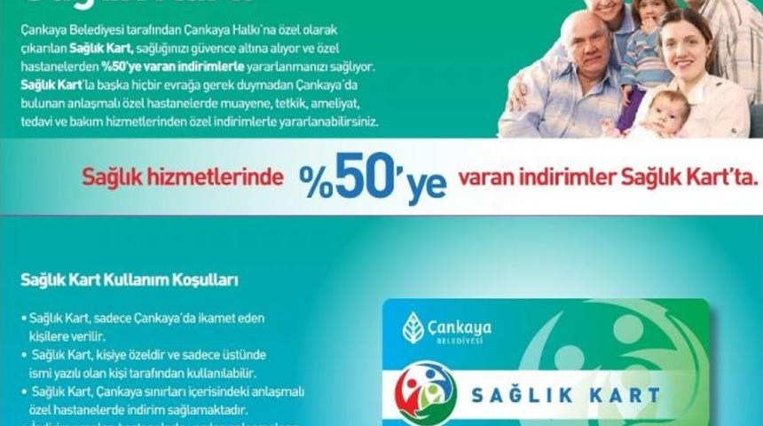 D&uuml;nya Sağlık G&uuml;n&uuml;&rsquo;nde &Ccedil;ankaya&rsquo;da &rsquo;sağlık Kart&rsquo; Hizmeti Başlıyor