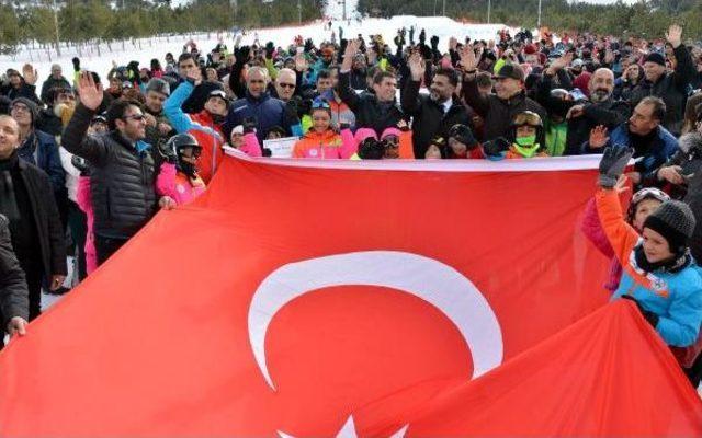 Paland&ouml;ken de Minik Kayak&ccedil;ıların Muhteşem G&ouml;sterisi 3