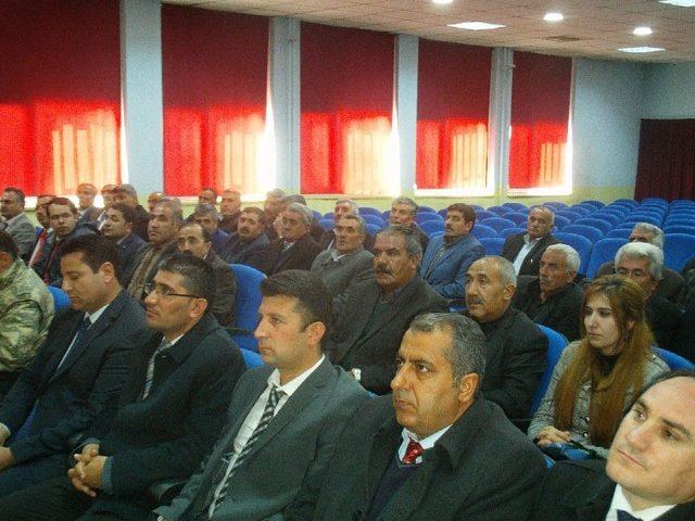 Kaymakam Vardar Muhtarlarla Bir Araya Geldi 1