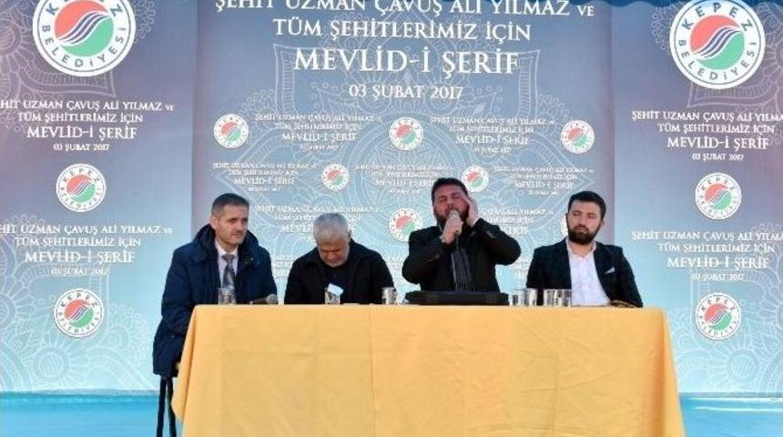 Kepez&rsquo;de El-bab Şehitlerine Mevlit Okutuldu