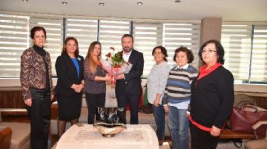 Başkan Doğan, Chp&rsquo;li Kadınları Ağırladı