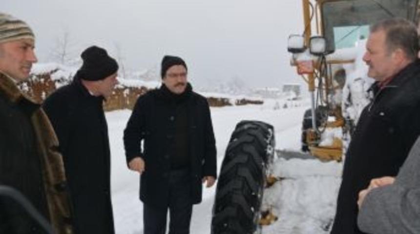 Başkan Gen&ccedil;, Karla M&uuml;cadeleyi Anlattı