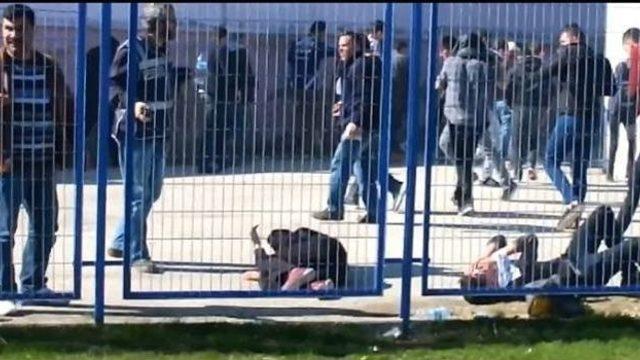Bozüyük’te Amatör Maçta Kavga Çıktı