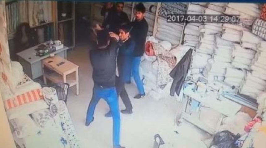 Adıyaman'da Esnaf Arasındaki Tabancalı Kavga Kamerada