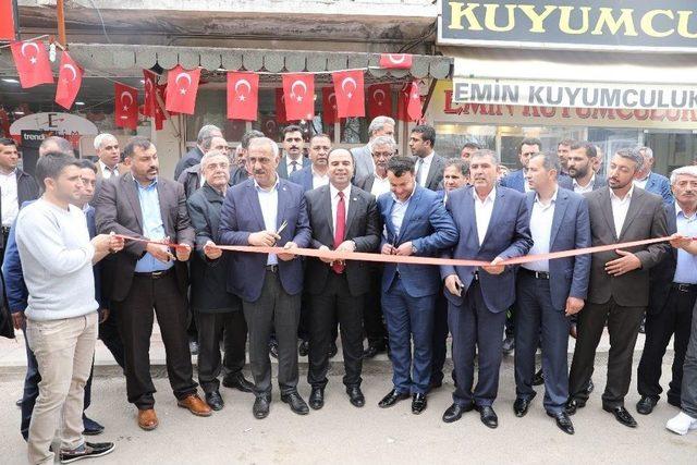 Hilvan’da Evet Bürosu Açıldı