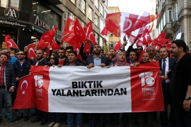 15 Temmuz Derneği Üyeleri Kılıçdaroğlu'nu Protesto Etti