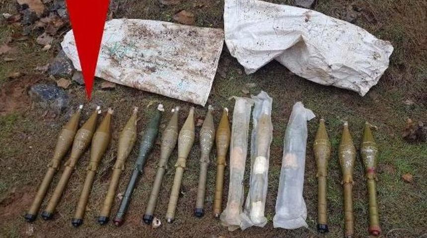 Şırnak Beyt&uuml;şşebap'ta Anti Tank M&uuml;himmatı Ele Ge&ccedil;irildi