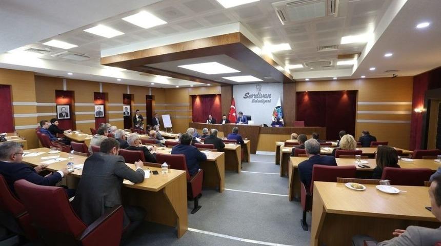 Serdivan Belediye Meclisi Nisan Ayı Olağan Toplantısı Ger&ccedil;ekleştirildi