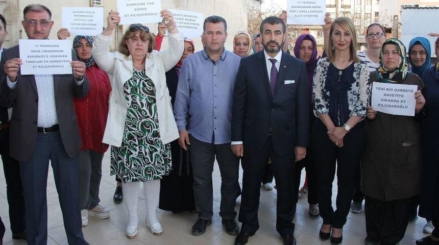 15 Temmuz Gazileri Platformundan Kılı&ccedil;daroğlu&rsquo;na Tepki: "bizi &Ccedil;ok Yaraladın Kılı&ccedil;daroğlu"