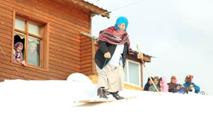 Rize'de 'lazboard' Yarışları Nefes Kesti