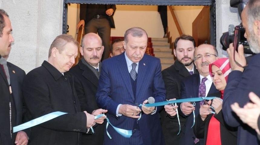 Cumhurbaşkanı Erdoğan&rsquo;dan Anlamlı A&ccedil;ılış