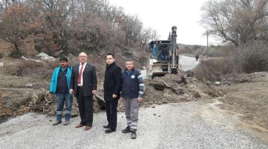 Kırkağa&ccedil;&rsquo;ta Menfezler Yenileniyor