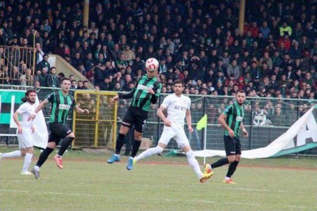 Sakaryaspor-Afjet Afyonspor: 1-2