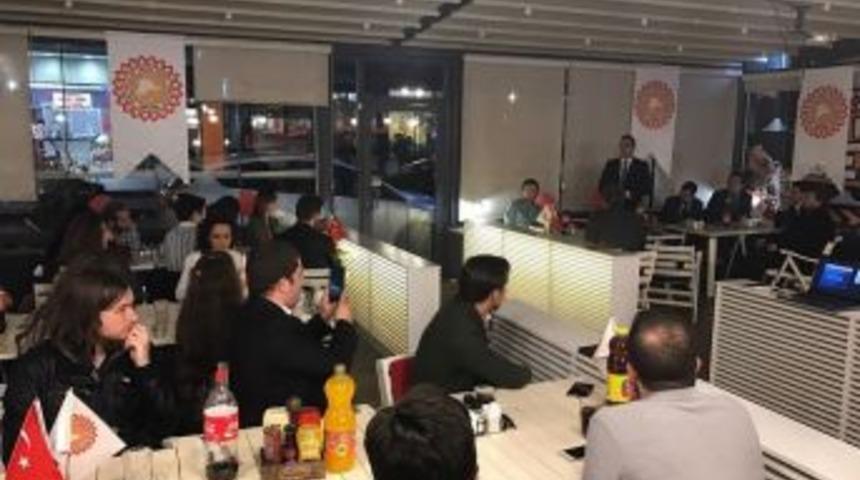 Mahmut Şahin Ankara&rsquo;da Yaşayan Trakyalı &Ouml;ğrencilerle İle Bir Araya Geldi