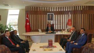 İlçe Kaymakamlarından Rektör Bağlı’ya Ziyaret