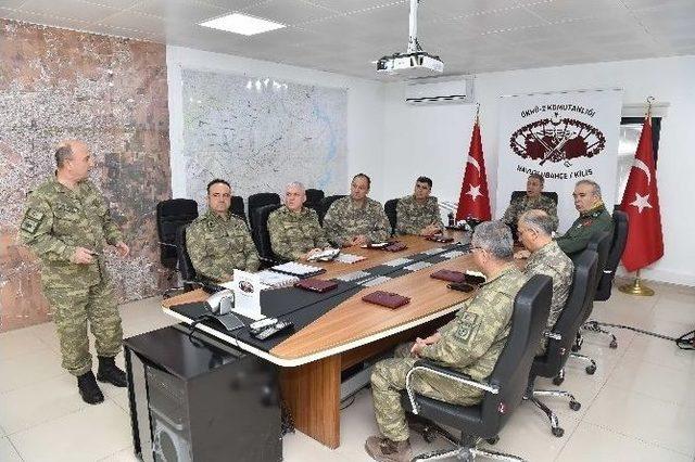 Orgeneral Akar’dan Gaziantep Ve Kilis’te Bulunan Birliklere Ziyaret