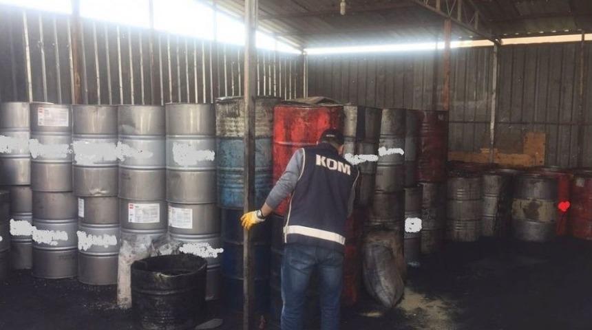 İzmir&rsquo;de Ka&ccedil;ak Akaryakıt Operasyonu