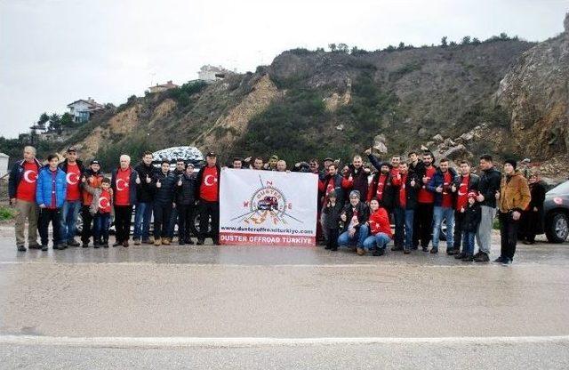 Ter&ouml;re Lanet, Şehitlere Saygı Konvoyu Yollarda 1