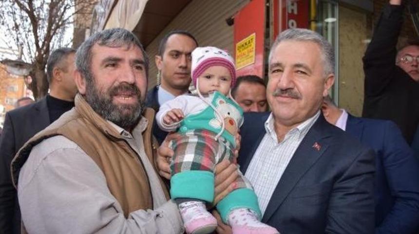 Ulaştırma Bakanı Arslan Aksaray'da