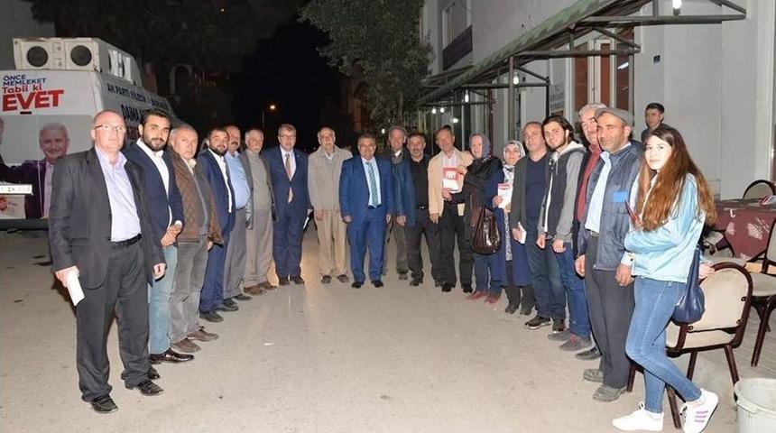 Bilecik&rsquo;te Ak Parti Referandum &Ccedil;alışmaları Aralıksız Devam Ediyor