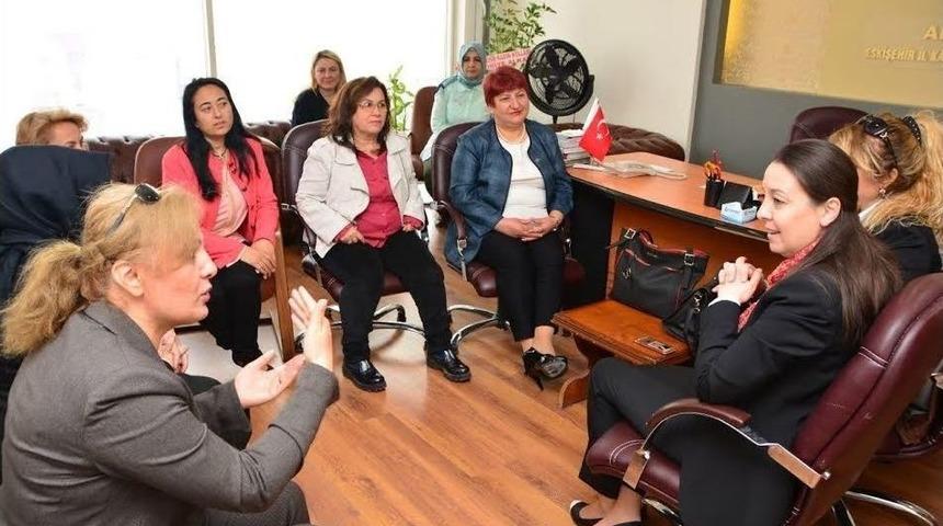 Mhp Kadın Kollarından Ak Parti Kadın Kollarına Ziyaret