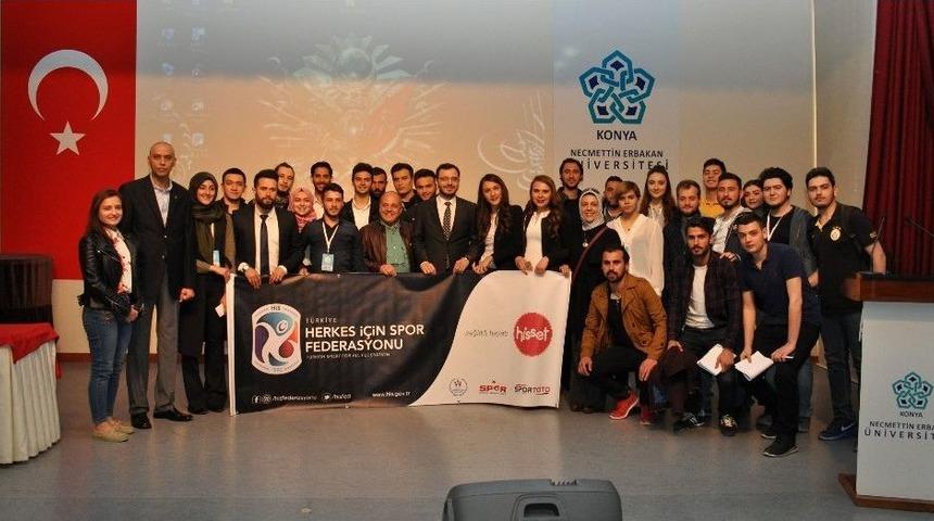 Ne&uuml;&rsquo;de &ldquo;herkes İ&ccedil;in Spor Ve Rekreasyon&rdquo; Konulu Konferans Yapıldı