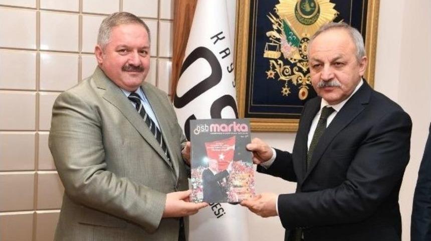 M&uuml;steşar Ahmet Erdem Kayseri Osb&rsquo;yi Ziyaret Etti