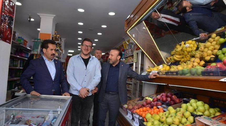 Başkan Doğan Ve Millevekili Yaman, &lsquo;evet&rsquo; Turunda