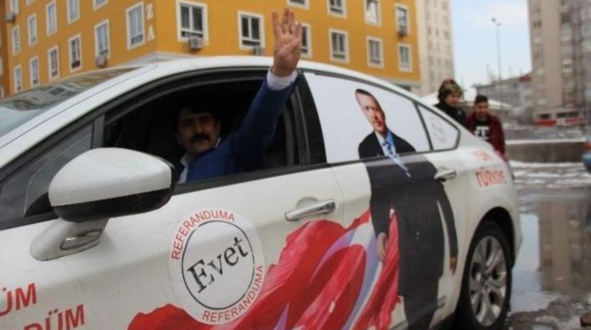 Referandumda Cumhurbaşkanına Destek İ&ccedil;in Bir Haftada 20 İl Gezdi