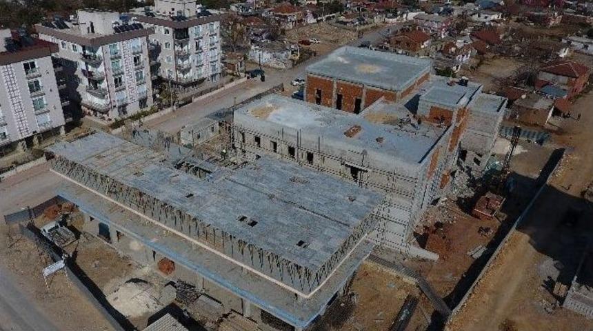 Hacı Bektaş-ı K&uuml;lt&uuml;r Merkezi İnşaatı Devam Ediyor