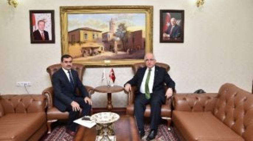 İlci&rsquo;den Vali Tuna&rsquo;ya Veda Ziyareti