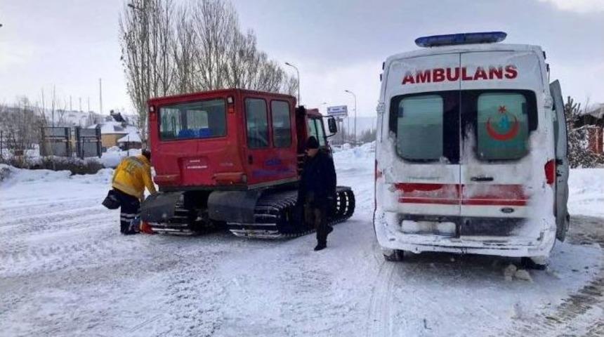 Doğu Anadolu&rsquo;da Ulaşıma Kar Ve Tipi Engeli