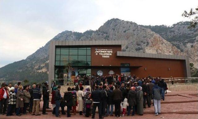 T&uuml;nektepe İlk G&uuml;n&uuml;nde 3 Bin Kişiyi Ağırladı 1