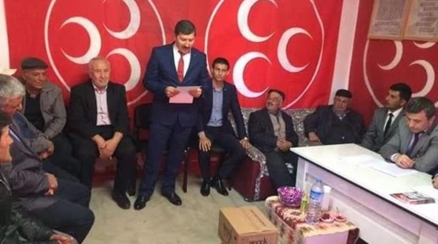 G&uuml;ny&uuml;z&uuml;&rsquo;nde Mhp İl&ccedil;e Kongresi