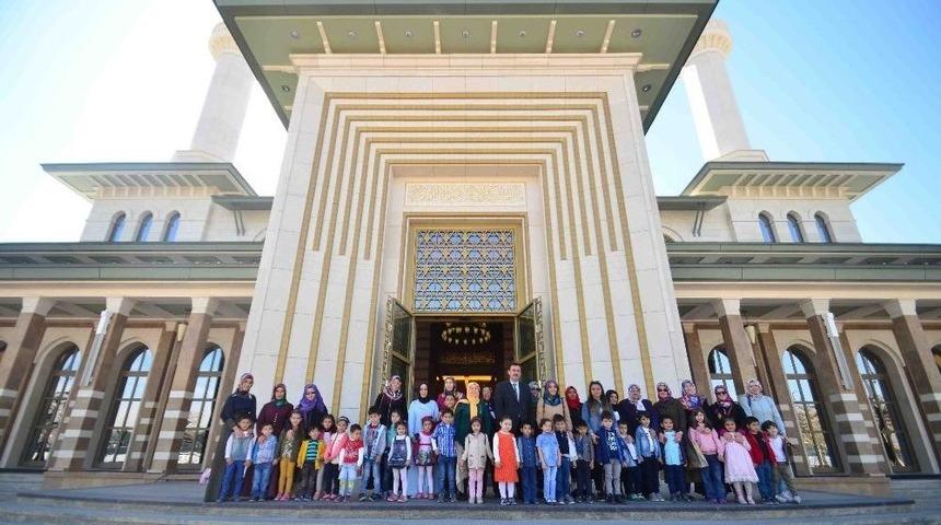 Nezaket Okulu &Ouml;ğrencileri Millet Camii&rsquo;ni Ziyaret Etti
